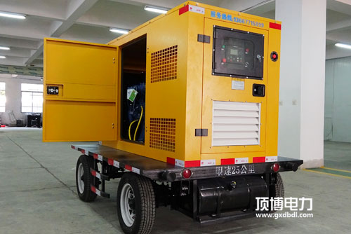 戶(hù)外使用柴油發(fā)電機(jī)組,選移動(dòng)式拖車(chē)(汽車(chē))還是靜音式?